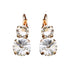 Auskarai "Klaris VIII" su Swarovski™ kristalais